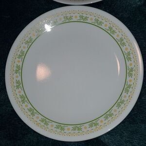 Vintage Corelle Traditions Livingware Sunshine Pattern Set of Six 8.5" Plates‎